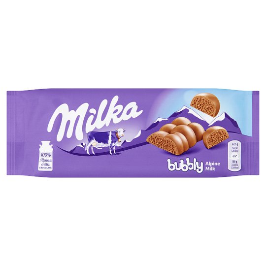 Milka Bubbly Alpine Milk