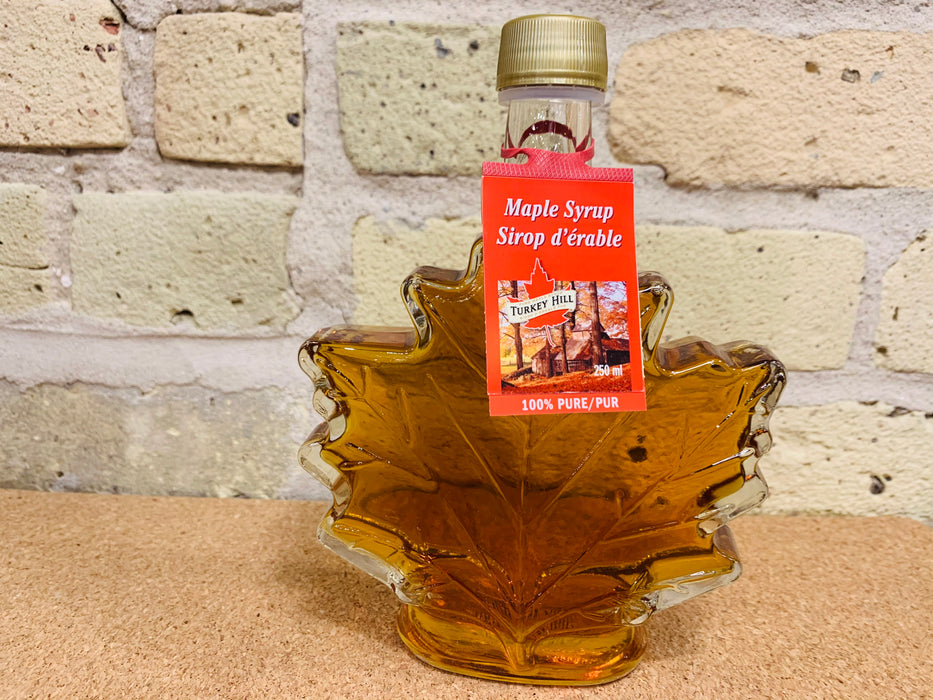 Turkey Hill Maple Syrup - Maple Leaf Bottle