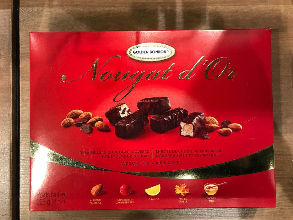 Dark Belgian Chocolate Covered Nougat
