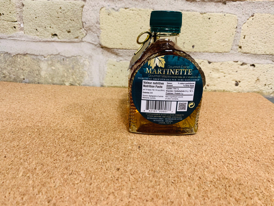 Martinette Maple Syrup 250ml