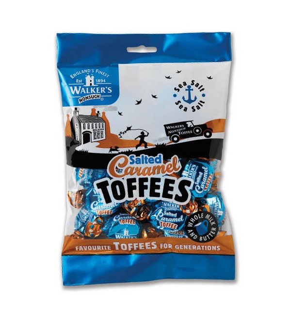 Walkers Salted Caramel Toffee English Candy