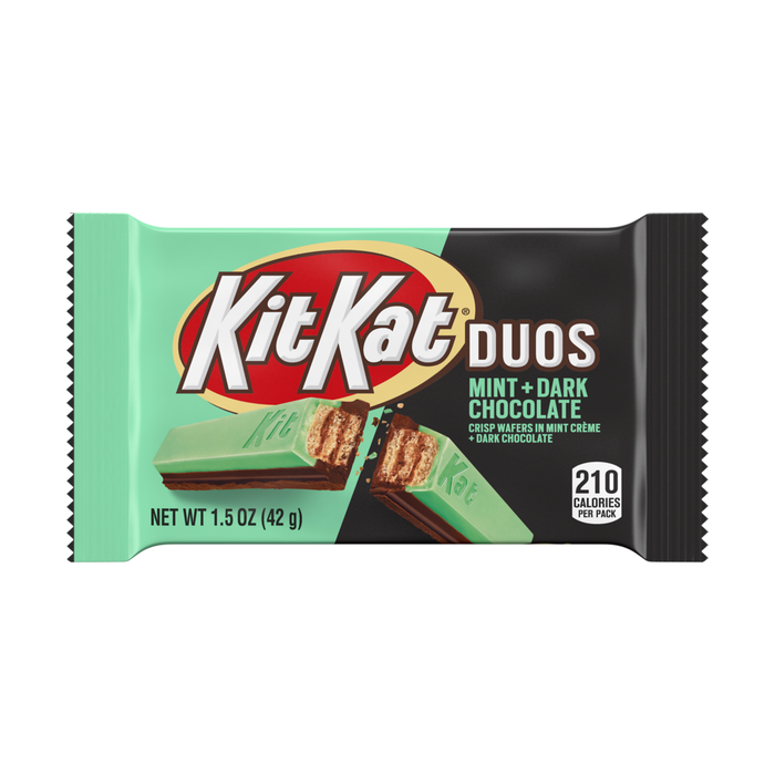 Nestle Kit Kat Duos Mint Dark Chocolate