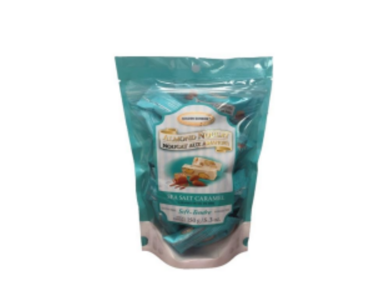 Soft Honey Almond Nougat – Sea Salt Caramel 150g