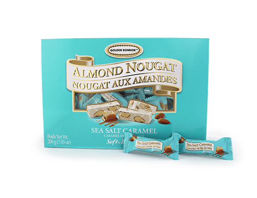 Sea Salt Caramel Almond Nougat 200g