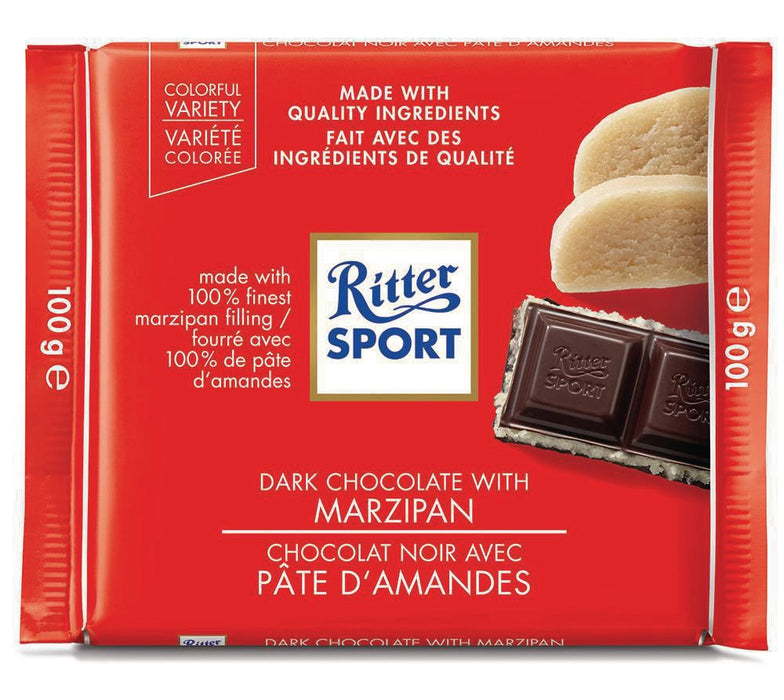 Ritter Sport Dark Chocolate With Marzipan