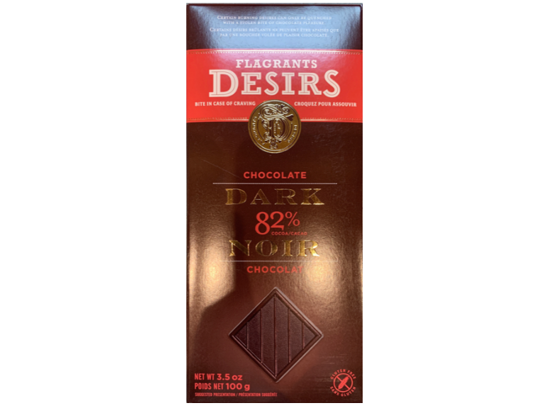 Desirs Dark Chocolate 82% Noir