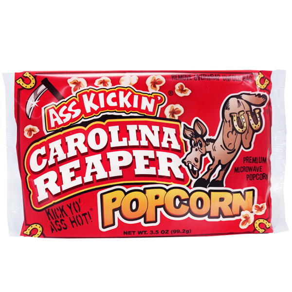 Asskickin' Carolina Reaper Premium Microwave Popcorn
