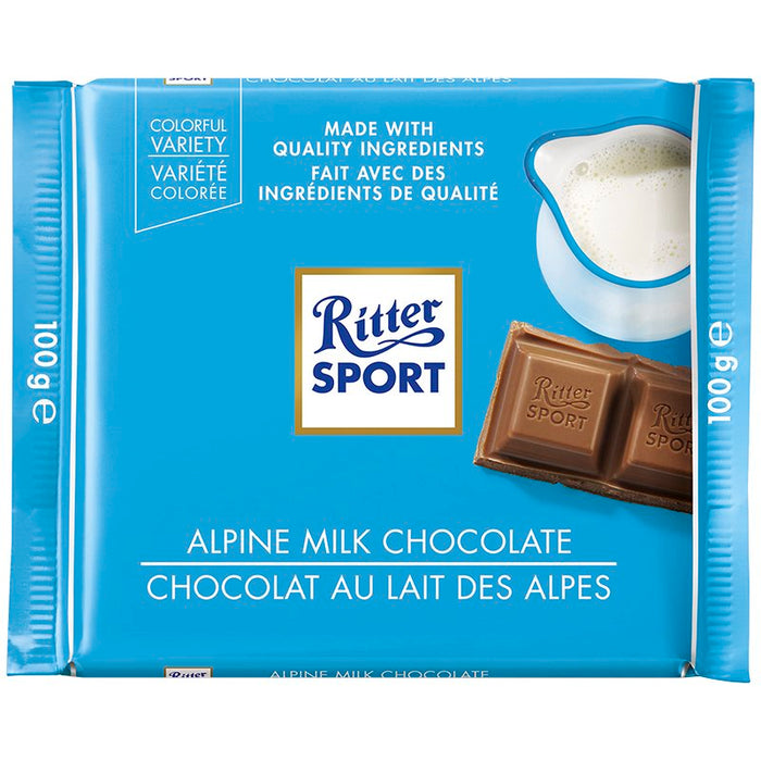 Ritter Sport Alpine Milk Chocolate