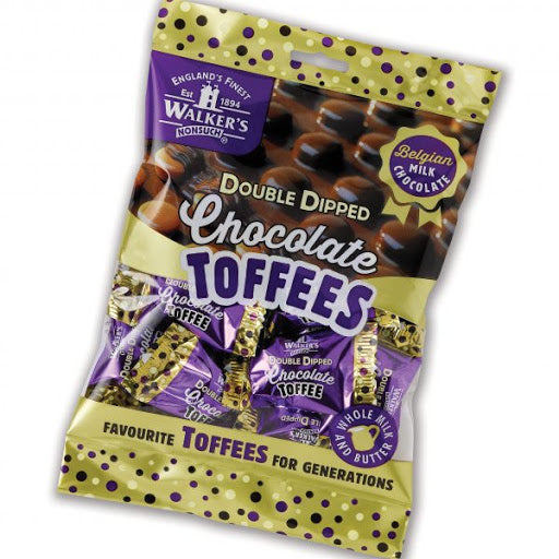 Walkers Double Dipped Chocolate Toffee English Candy