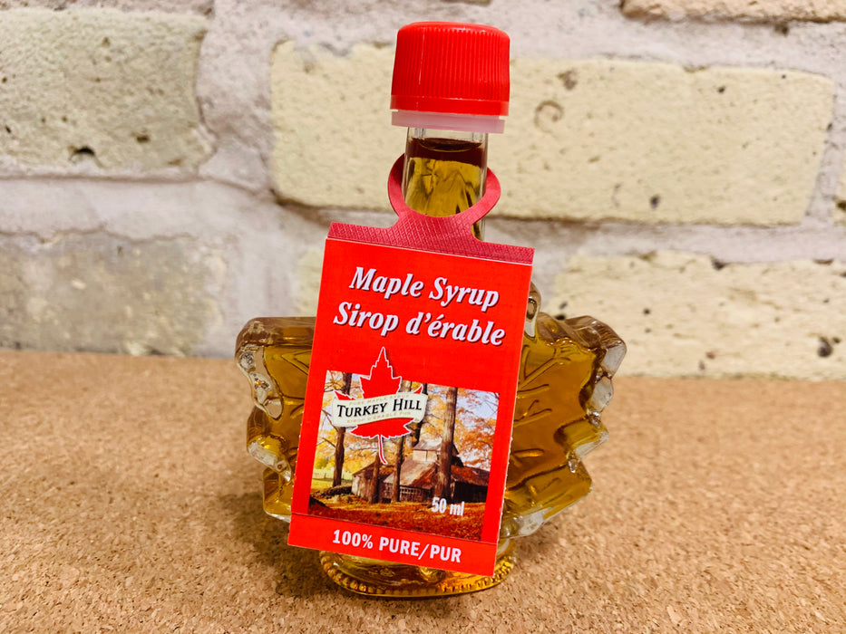 Turkey Hill Maple Syrup - Maple Leaf Bottle