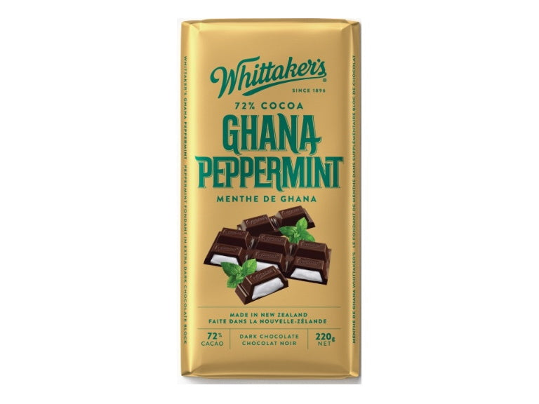 Whittaker's  72% Ghana Peppermint