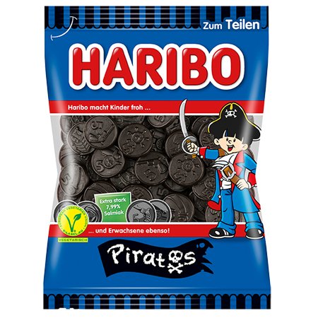 Haribo Pirates Licorice