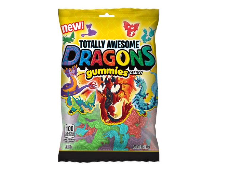 Totally Awesome Dragons Gummies